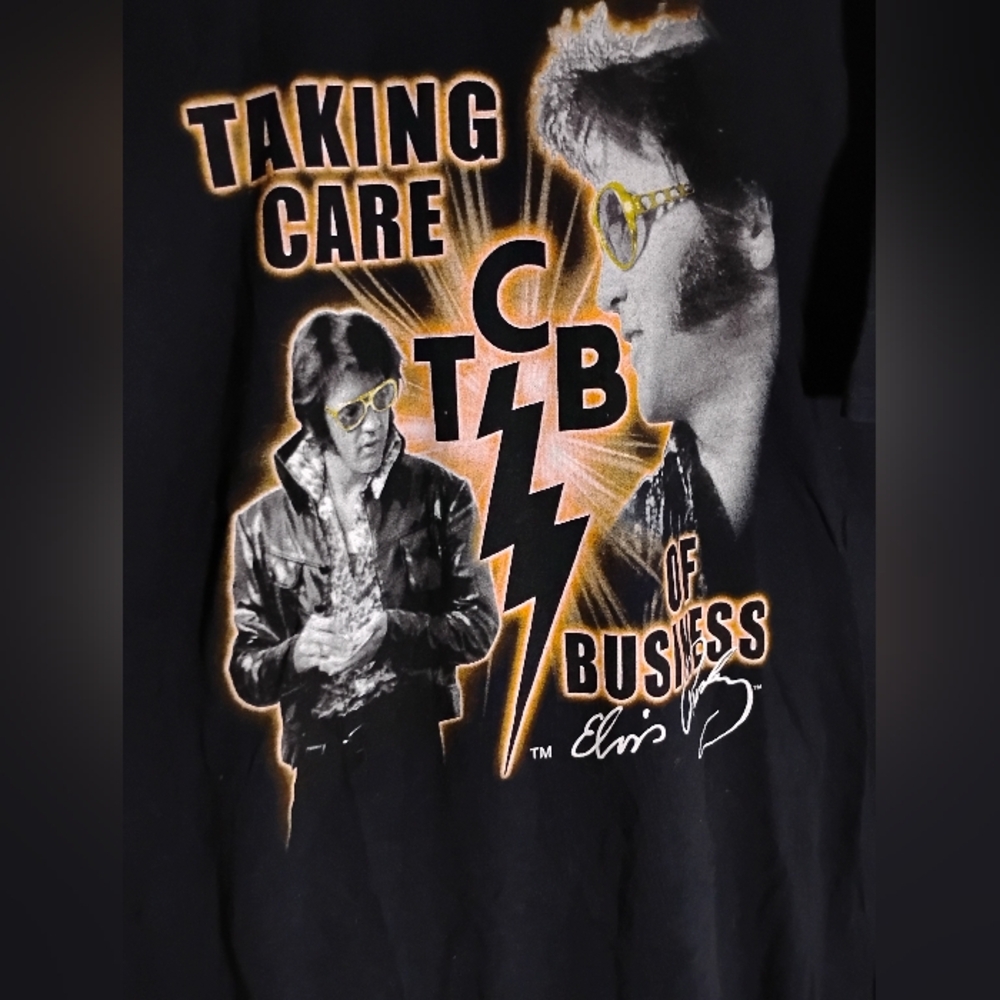 Graceland Elvis Presley Souvenir Graphic T-shirt Men's - Picture 3 of 8